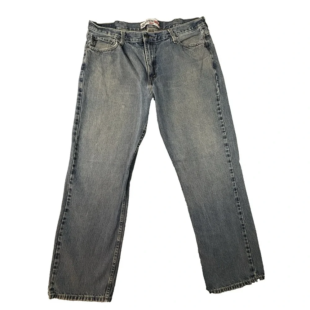 Denizen From Levi's Men's 40x31 Medium Wash Straight Fit Jeans SEE DESCRIPTION